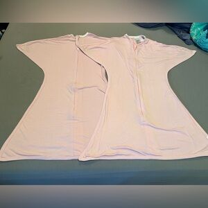 6-12 mo set of 2 SleepingBaby Zipadee-Zip Transition Swaddle in pink